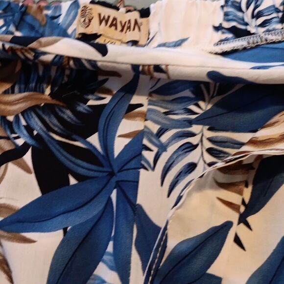 Nwot Wayan Tie On Palazzo Pants - Picture 9 of 9